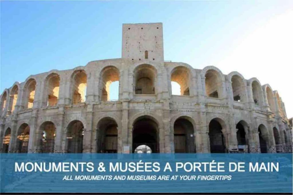 Appartement Lumineux En Centre-Ville Arles Esterno foto